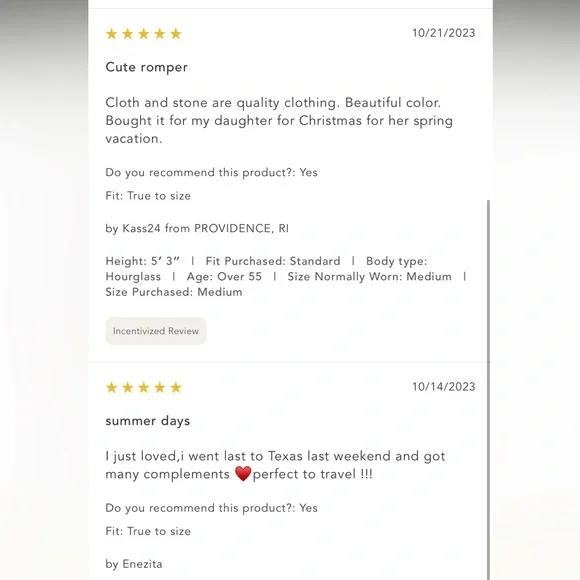 Anthro Cloth and Stone NWT sleeveless button down romper, Sz Med linen/rayon - Picture 7 of 11